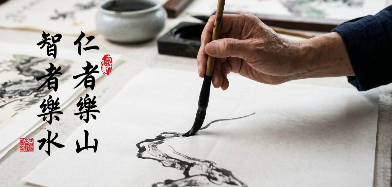 心城文化國畫藝術與傳統文化推廣主視覺（三）