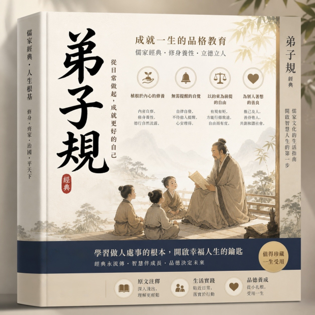 《弟子規》傳統文化教材書籍封面圖02