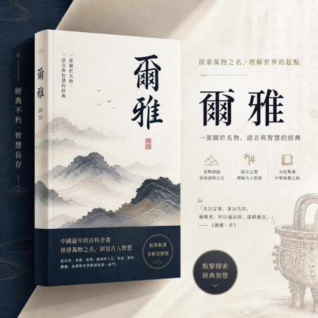 《爾雅》傳統文化教材書籍封面圖02