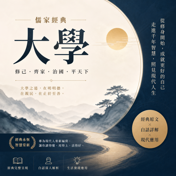 《大學》傳統文化教材書籍封面圖02
