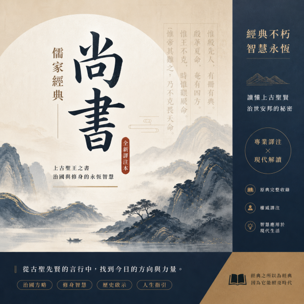 《尚書》傳統文化教材書籍封面
