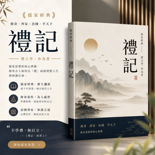 《禮記》傳統文化教材書籍封面圖02